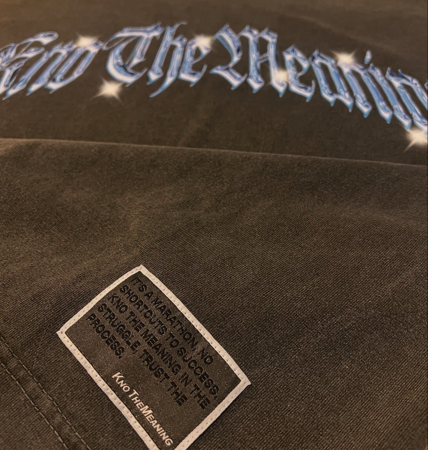 'Kno The Meaning' Tee (Shadow)